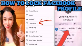 HOW TO LOCK YOUR FACEBOOK PROFILE TAGALOG TUTORIAL screenshot 5