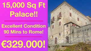 Inside A Huge 15,000 Sq Ft Italian Palace: 45 Mins From Beaches & Fully Furnished | Bradsworld.It