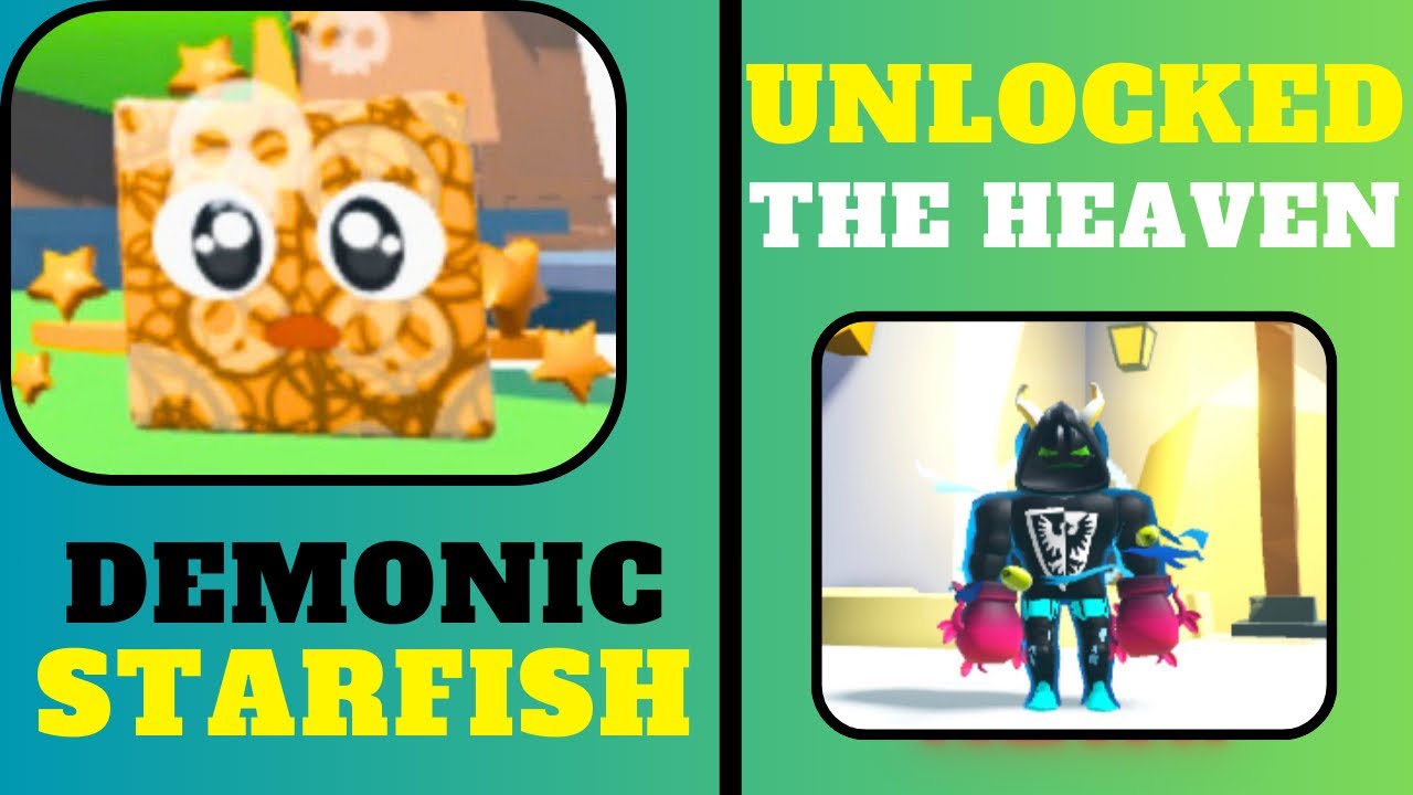 UNLOCKED THE HEAVEN!!! | DEMONIC STARFISH!!! | Roblox Punch Simulator