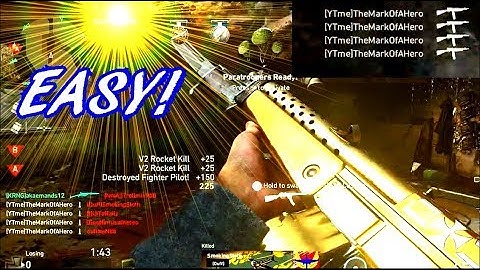 EASY DEMOLITION V2 ROCKET with GODLY EPIC VOLK "DEFIANCE" on COD WW2 "New Game Mode"