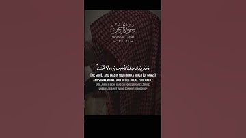 سوره صSurah Sad | 41-48سورة ص | ٤١ - ٤٨| Muhammad Al-Naqidan|محمد النقيدان
