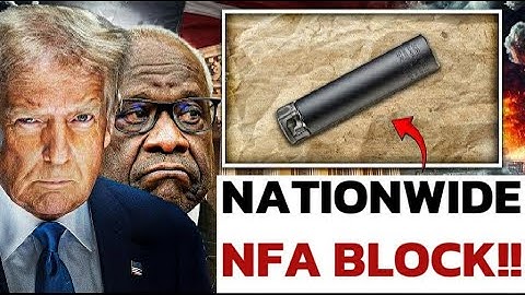 Unanimous Suppressor & NFA Decision Drops Instantly After DOJ Reverses Positions! DOJ Rebuffs!