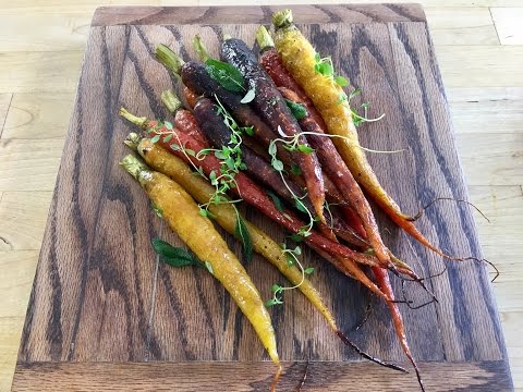 Honey Roasted Carrots with Thyme and Sage