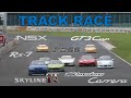 Track Race #21 | GT-R vs RX-7 vs F355 vs GT3 Cup vs 360 vs 911 NSX