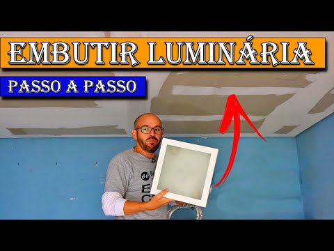 Vídeo: Instalação De Luminárias Em Drywall: Instalação De Focos Embutidos, Diâmetro De Luminárias Embutidas Para Drywall