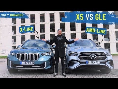 BMW X5 40d vs Mercedes GLE 450D - 2 of the Best Mid-Size SUV's !