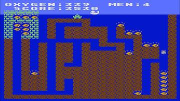 Gold Diver for the Atari 8-bit family