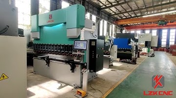 LZKCNC SPB-175T3200 double servo CNC press brake with S860 controller,8+1 axes,For box folding.