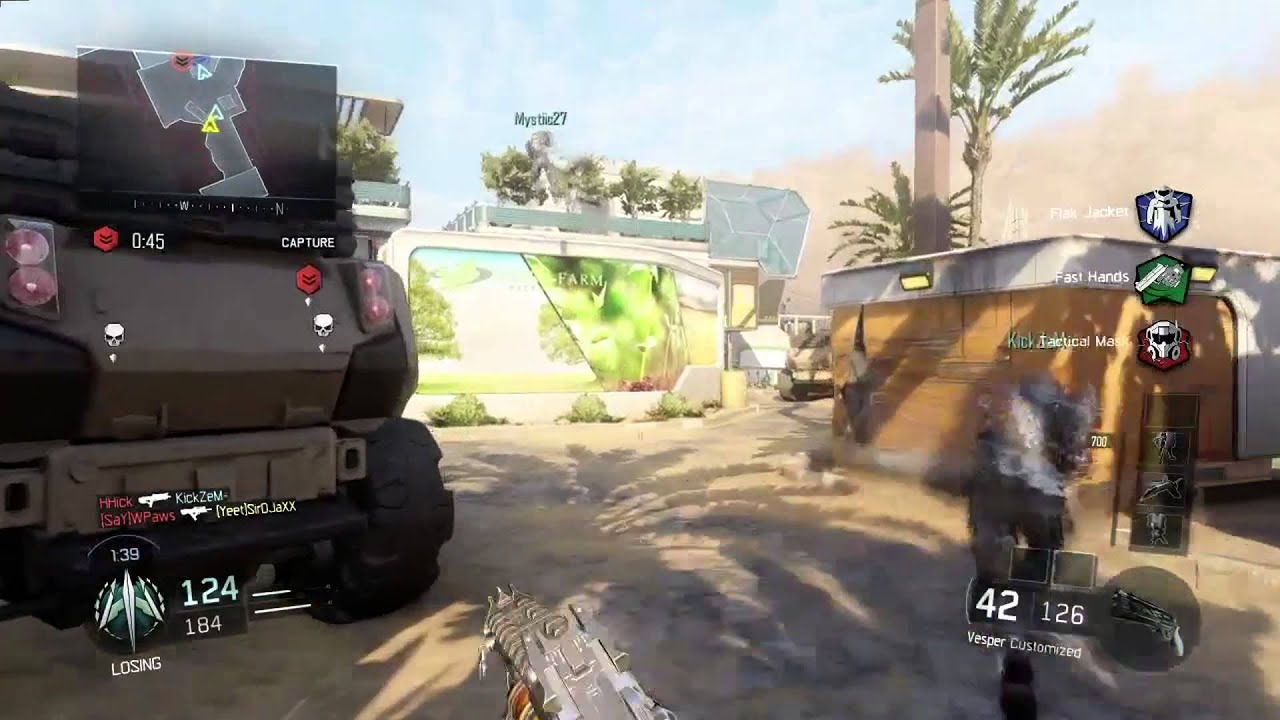 BO3 - 4v4 MLG Hardpoint on Combine (90 Point Comeback!) - YouTube