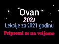 OVAN - Lekcije i misije za 2021. godinu. Saturn i Tarot karte. Godišnja prognoza.