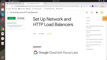 Set Up Network and HTTP Load Balancers | GSP007