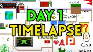 Noobie's Place Timelapse | Day 1/7