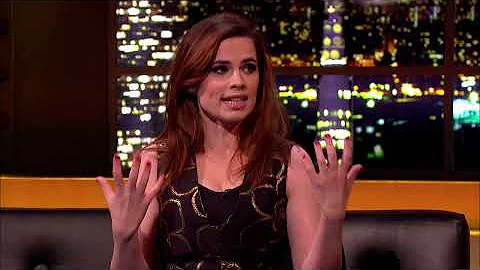 Hayley Atwell Shows Off Hilarious Little Voice | T...