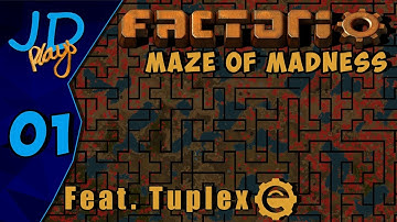 A Fresh Start ⚙️ Factorio Maze of Misery Ep1 ⚙️with @TuplexGaming