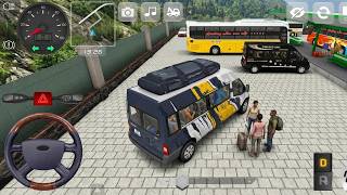 Driving Ford Transit Through Narrow Dirt Roads with Passengers | Minibus Simulator Vietnam screenshot 4