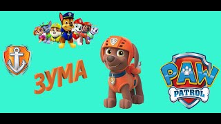 Щенячий патруль. Щенок Зума. Рисуем вместе Зуму. PAW PATROL