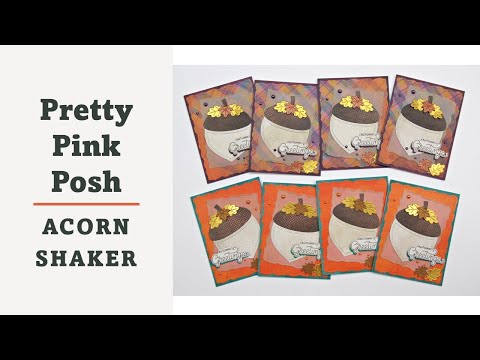 Pretty Pink Posh | Acorn Shaker