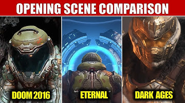 Opening Cinematic Comparison: DOOM 2016 vs Eternal vs The Dark Ages
