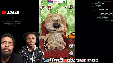 IShowSpeed Introduces His DAD To Talking Ben (Full Video)