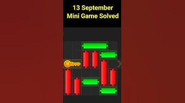 13September Hamster Kombat Puzzle Game  Solved | Mini Game Solved | Puzzle Game Trick #shorts #short