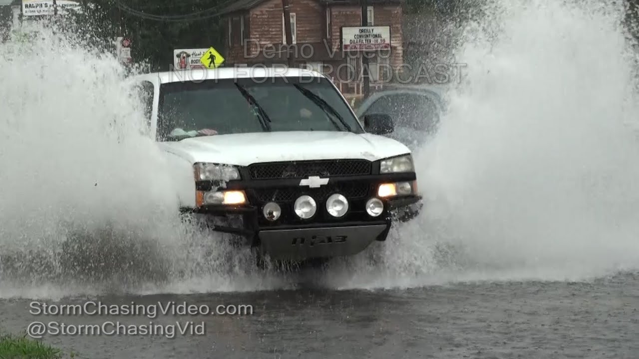 DuQuoin, IL Street Flooding - 7/25/2016