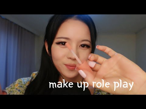 メイクアップ asmr ロールプレイ 💄  日本語   囁き Japanese Role play