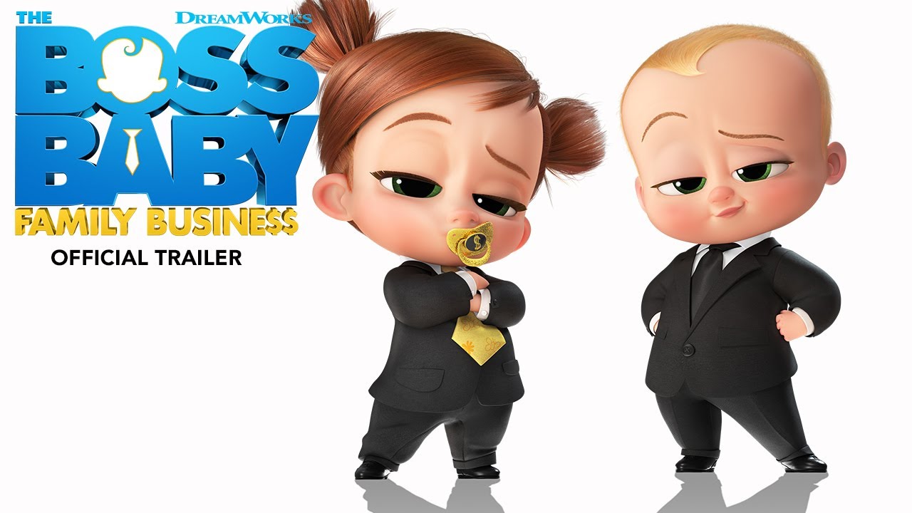 Athletic Overlegenhed Galaxy The Boss Baby: Family Business Official Trailer Video