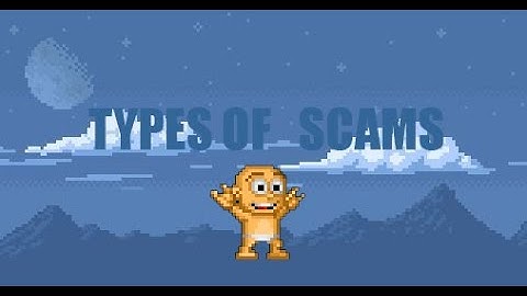 [TYPES OF SCAMS] - Pixel Worlds