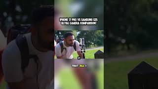IPHONE 17 PRO VS SAMSUNG S25 ULTRA CAMERA COMPARISON! #fyp... #Shorts #post.potion67