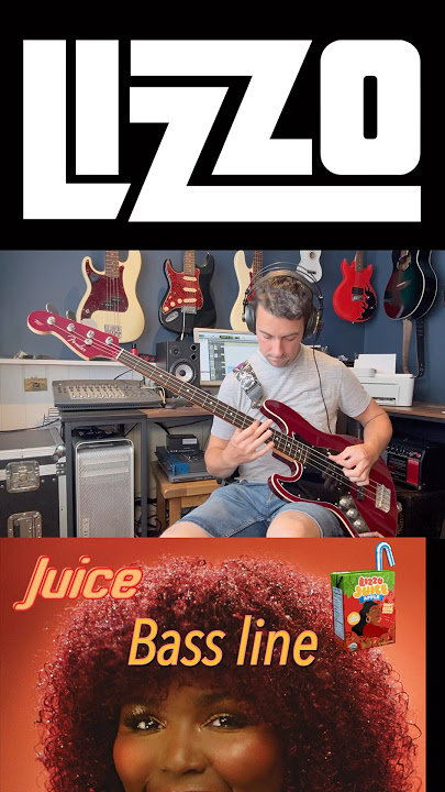 Lizzo Juice Bass Line #lizzo #music #pop #bass #basscover #fender #hiphop #bassguitar #juice