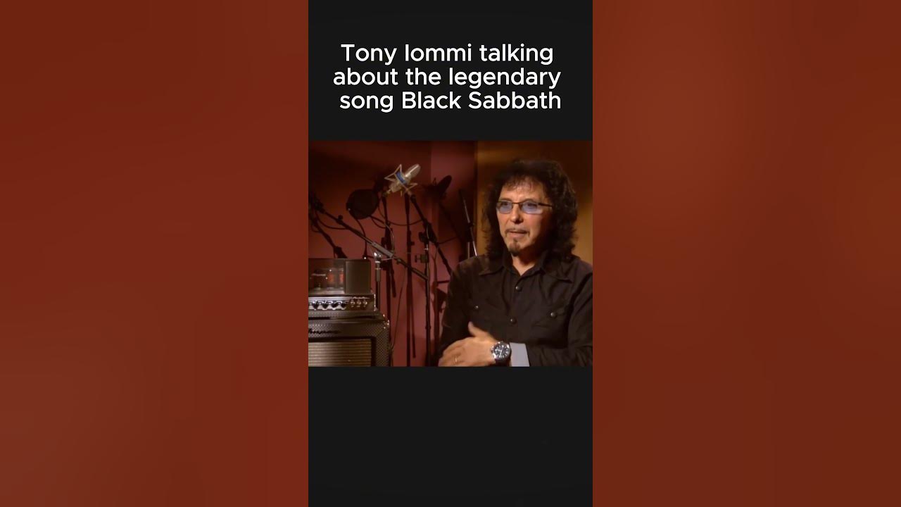 Tony Iommi talking about the song Black Sabbath #blacksabbath #ozzyosbourne #tonyiommi #metal #riff Tony Iommi talking about the song Black Sabbath #blacksabbath #ozzyosbourne #tonyiommi #metal #riff
