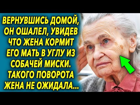 Вернувшись домой, мужчина впал в ступор, увидев как супруга поступила с его мамой…