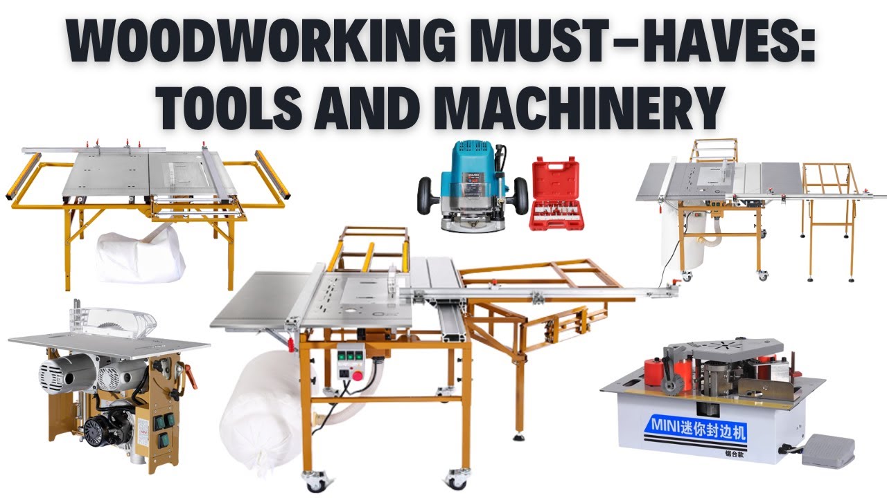 Getting Started in Woodworking: Essential Tools and Machinery - YouTube