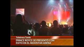 Prince Royce tuvo exitoso show en el Movistar Arena CANAL 13