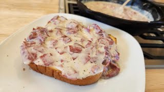 Chipped Beef and Gravy  Creamed Chipped Beef  Vintage Recipe  FOT not SOS  The Hillbilly Kitchen