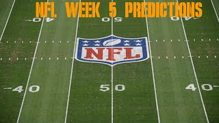 NFL Week 5 Predictions