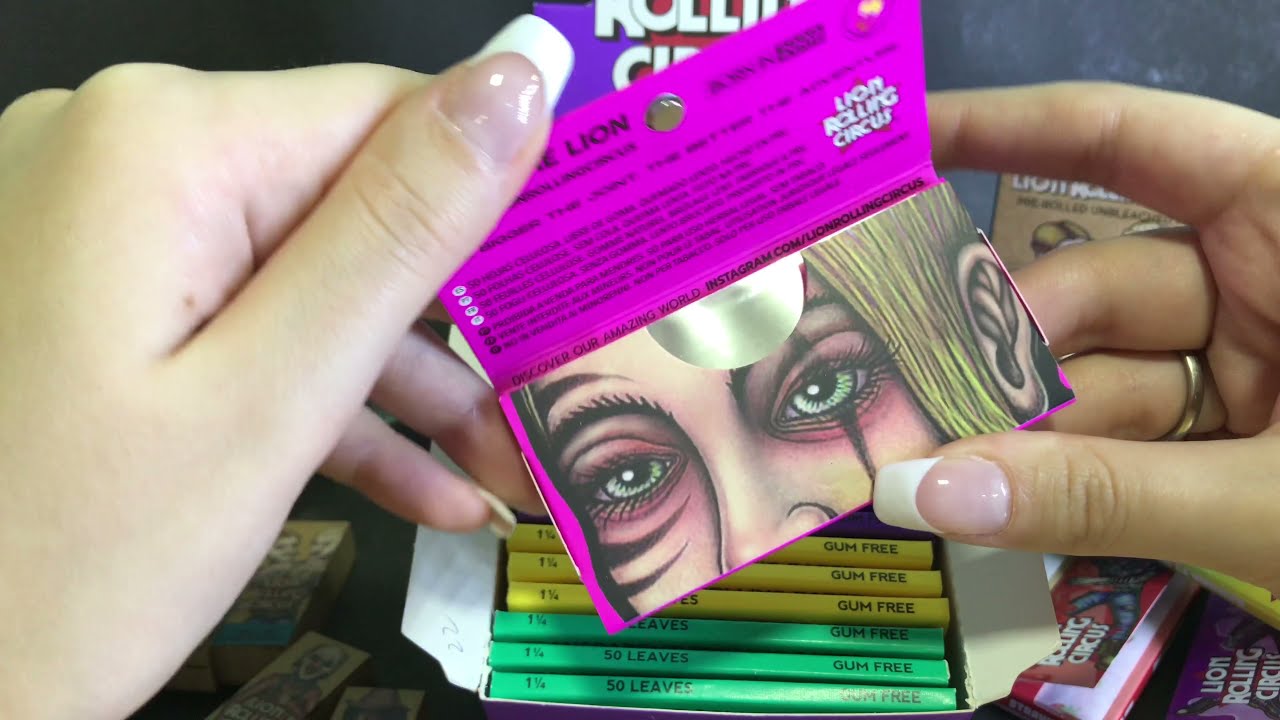 ASMR con productos de Lion Rolling Circus