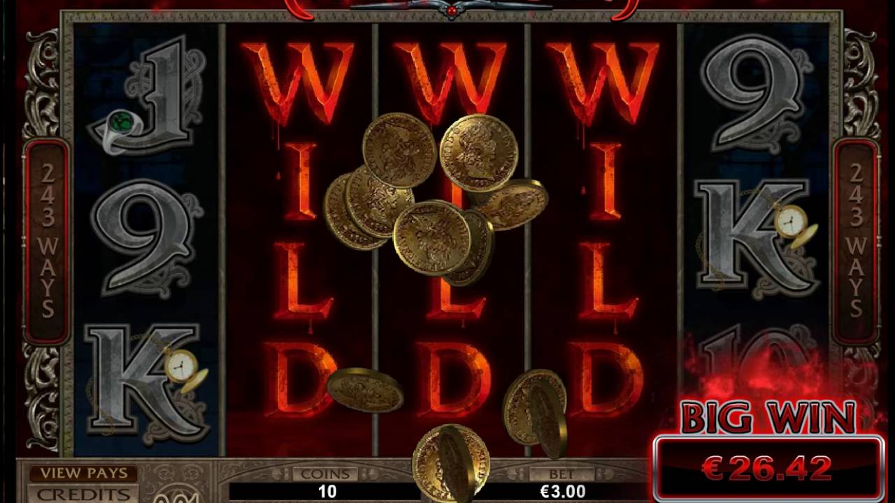 Immortal Romance Slot (Microgaming) - Wild Desire -BIG Win!! - YouTube