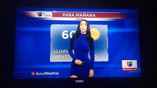Perla Mont Sexy Legs Blue OutFit El Tiempo