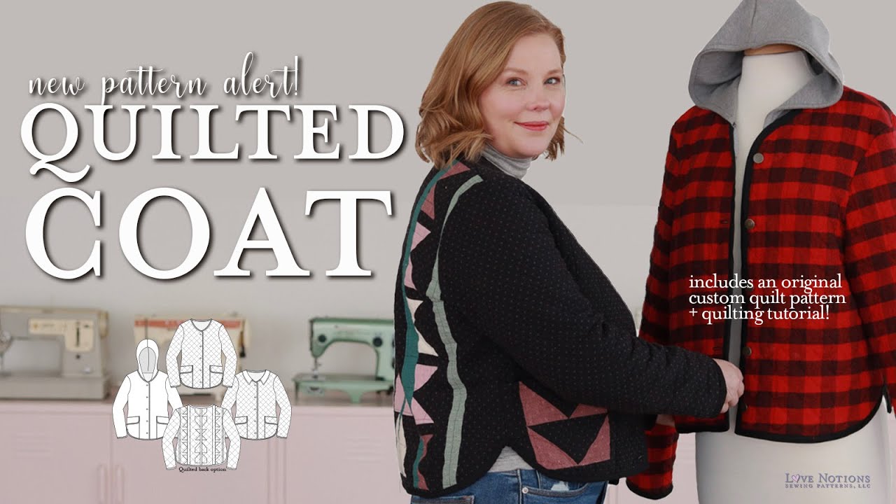 THIS is why you'll love Coda Quilted Coat Sewing Pattern: new pattern ...