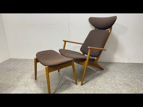 ☆ POPOLU 光製作所 イージーチェア ポポル 1人掛けソファ ブラウン