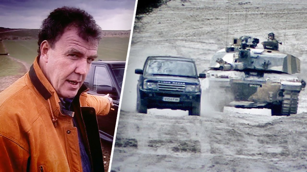 Tank vs Range Rover Sport: Ultimate Off-Road Test | Top Gear Classic ...