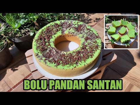 Resep: Bolu Pandan Santan | Bolu Jadul | Bolu Tanpa Oven ...