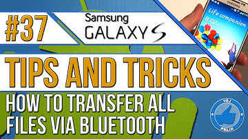 How to TRANSFER ALL FILE TYPES Using Android Bluetooth!