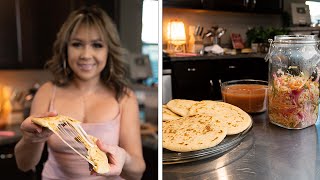 HOW I MAKE PUPUSAS DE CHICHARRÓN, CURTIDO Y SALSA