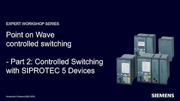 Siprotec Relay - Point on Wave switching Part-2