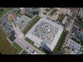 Masjid Kota Iskandar Johor. Drone - Aerial View