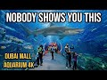 Dubai Mall Aquarium 4K | The Side Nobody Shows You