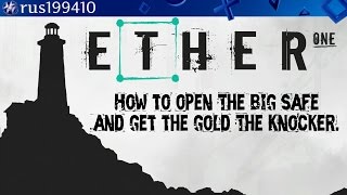 Ether One - How to open The big safe [PS4] rus199410
