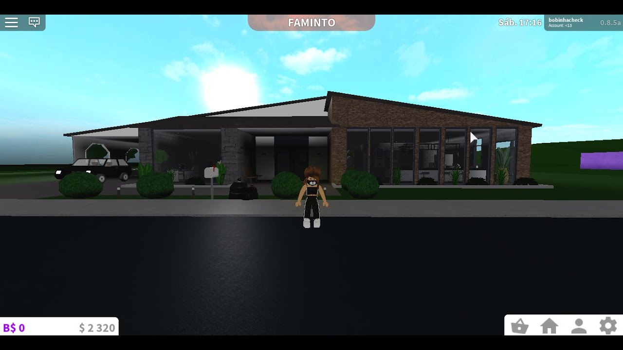 tour pela minha casa bloxburg+ primeiro video :) - YouTube